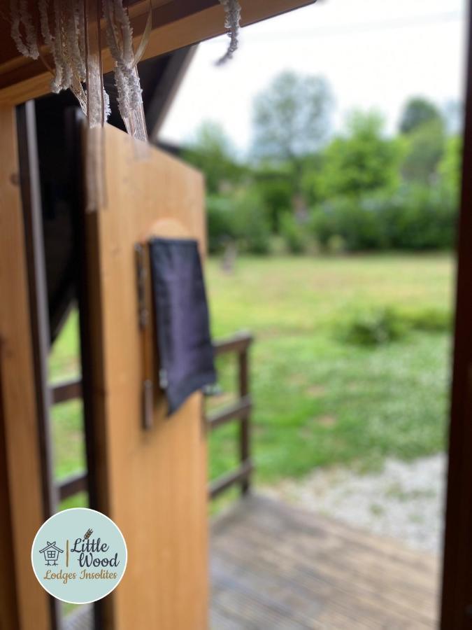 Little Wood Lodges Insolites Bailly-aux-Forges Bagian luar foto