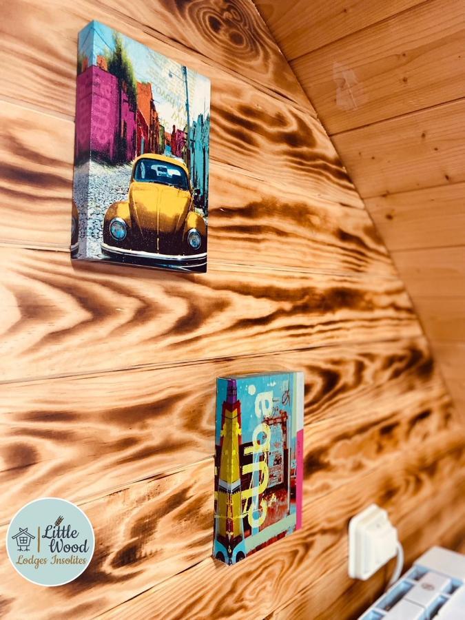 Little Wood Lodges Insolites Bailly-aux-Forges Bagian luar foto