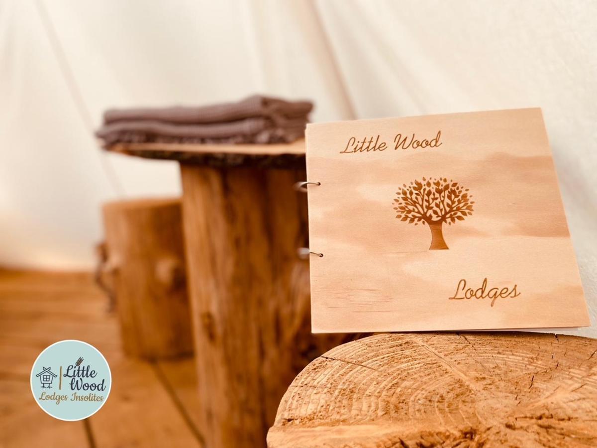 Little Wood Lodges Insolites Bailly-aux-Forges Bagian luar foto
