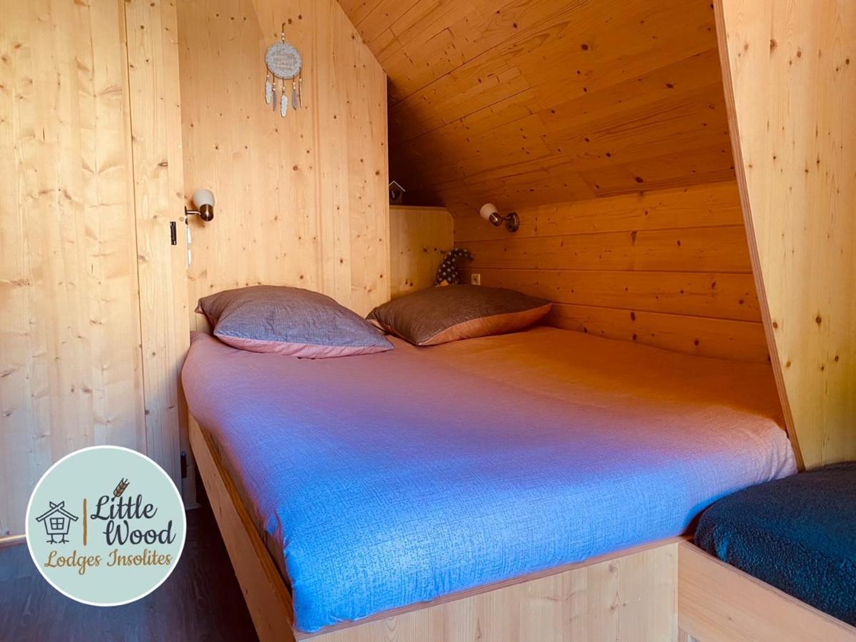 Little Wood Lodges Insolites Bailly-aux-Forges Bagian luar foto