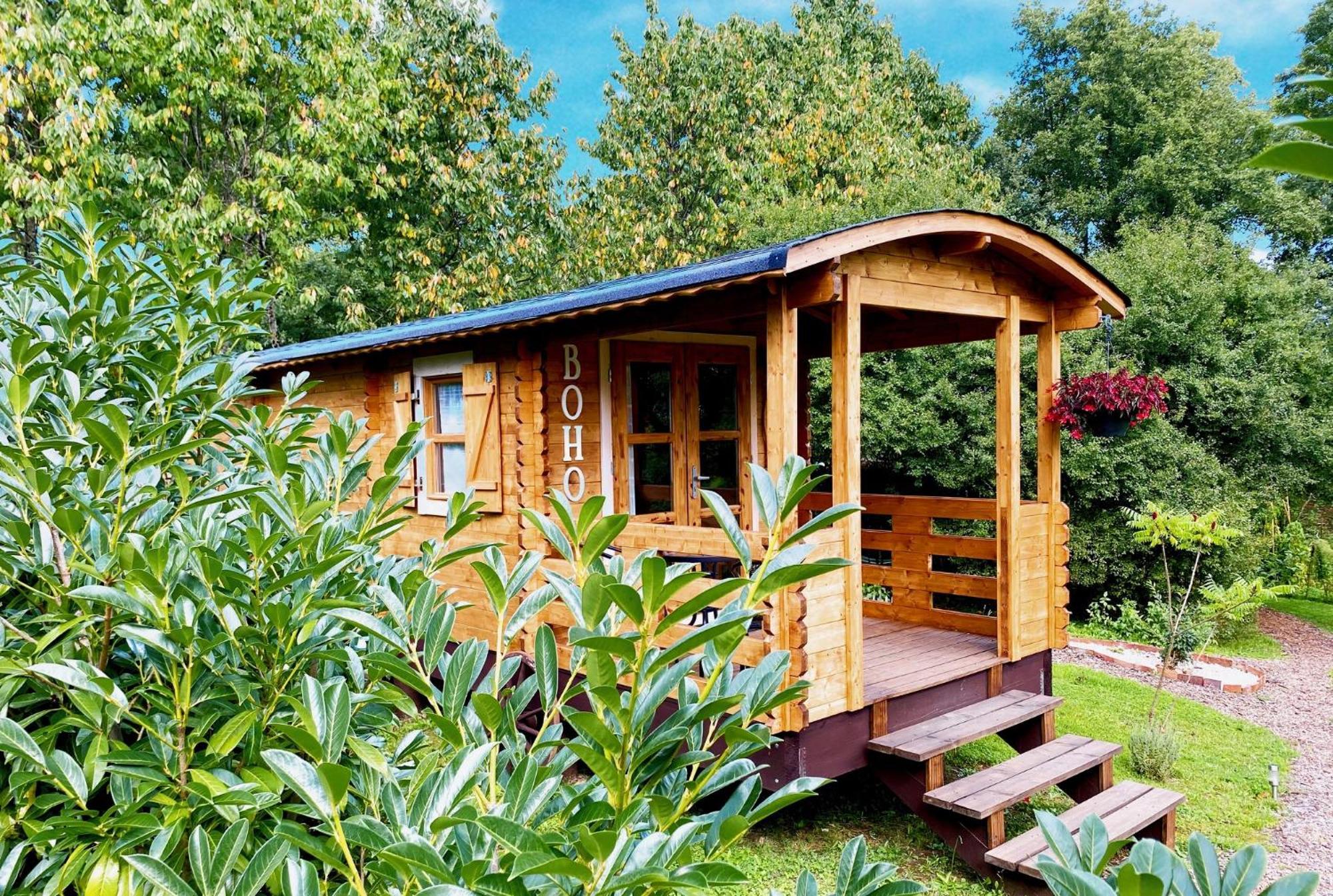 Little Wood Lodges Insolites Bailly-aux-Forges Bagian luar foto
